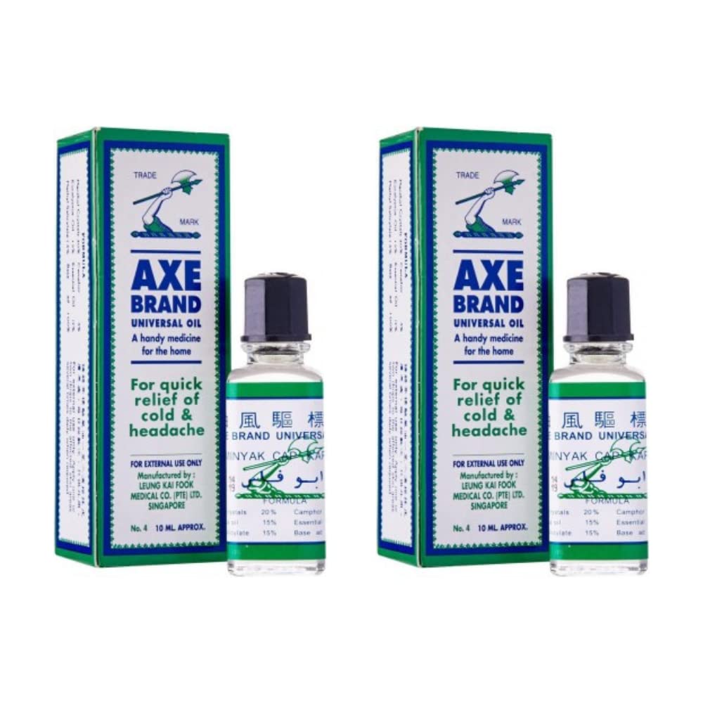 Axe Universal Oil 10 ML Pack of 2 (Original from Singapore) Cold & Pain relief oil (B07PKFN62B) Amazon Price History, Amazon Price Tracker