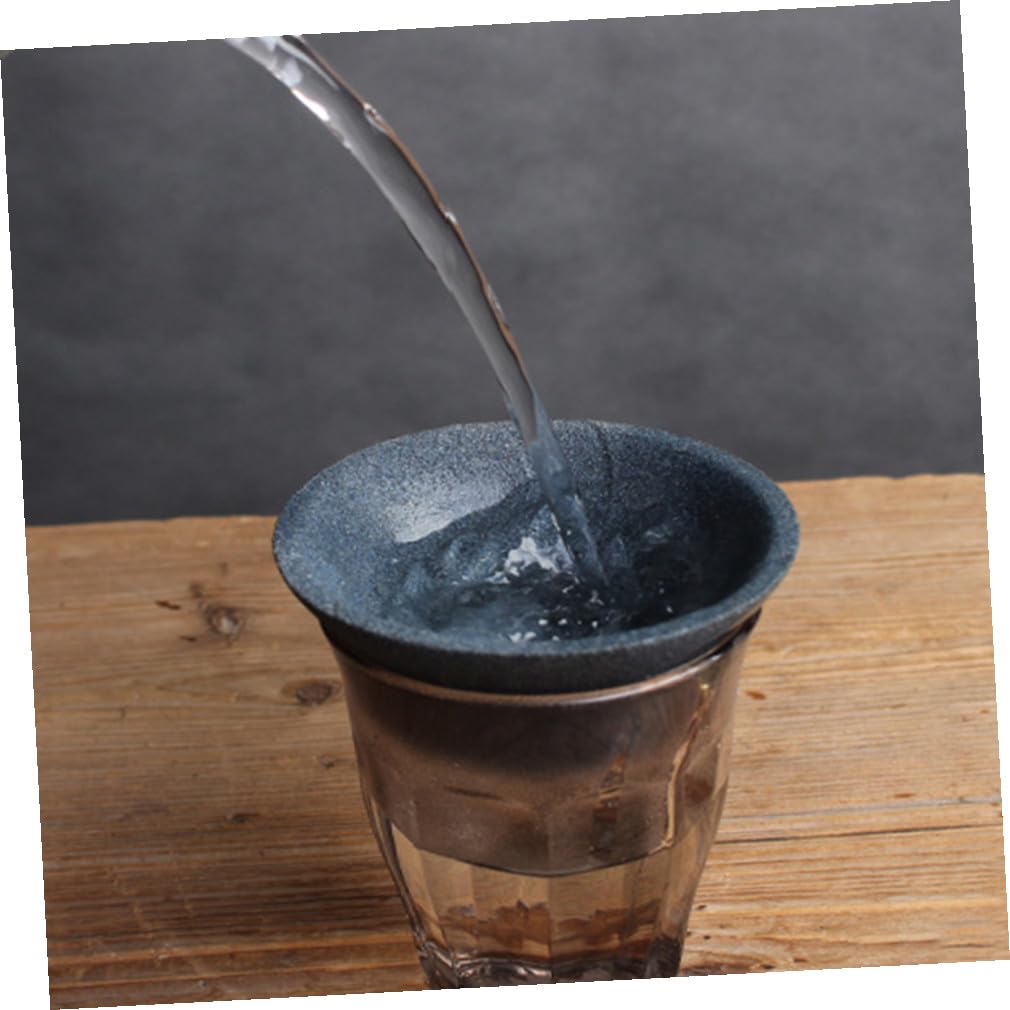 Filtro de Té No Poroso de Cerámica, Taza para Té de Forma Única