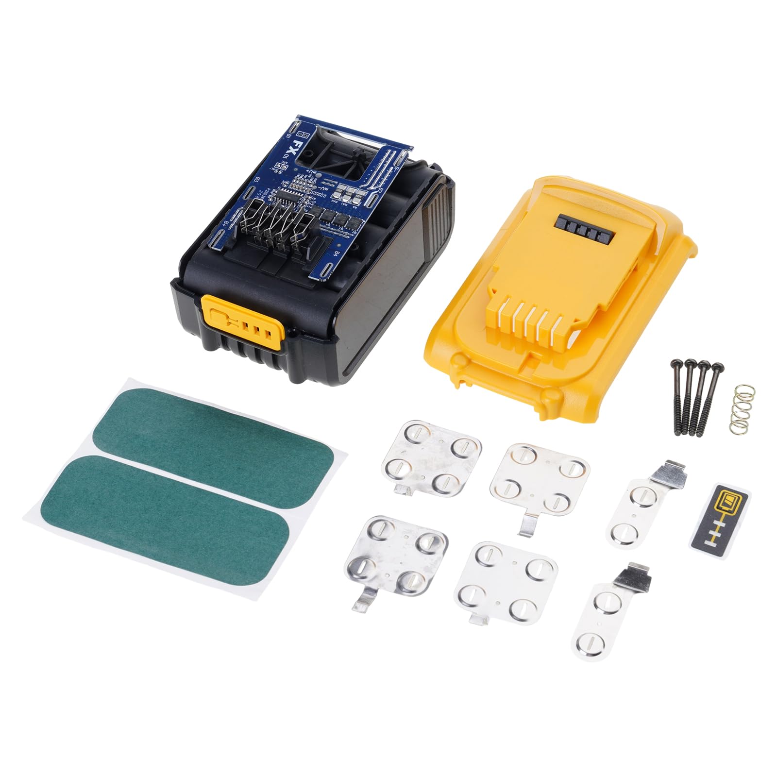 Elnwnnkc Duty 21V Battery Tray Circuit Board Shell Suitable for Electric Tool Compact Design and Texture Set