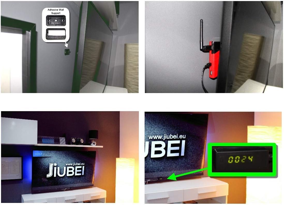 Receptor decodificador satelite (Necesario Antena PARABOLICA) y Reproductor Multimedia Jiubei JDT-1 HD