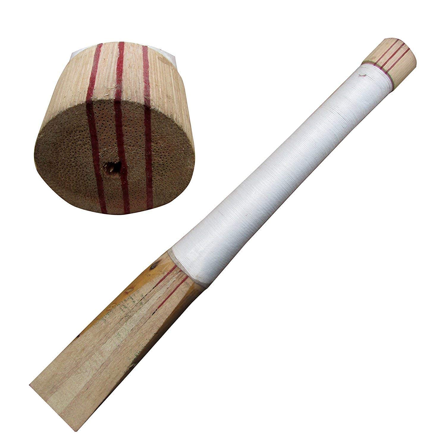 Hard Wood Senior Cricket World Bat Handle for Any English Willow or Kashmir Willow Bat-image-32