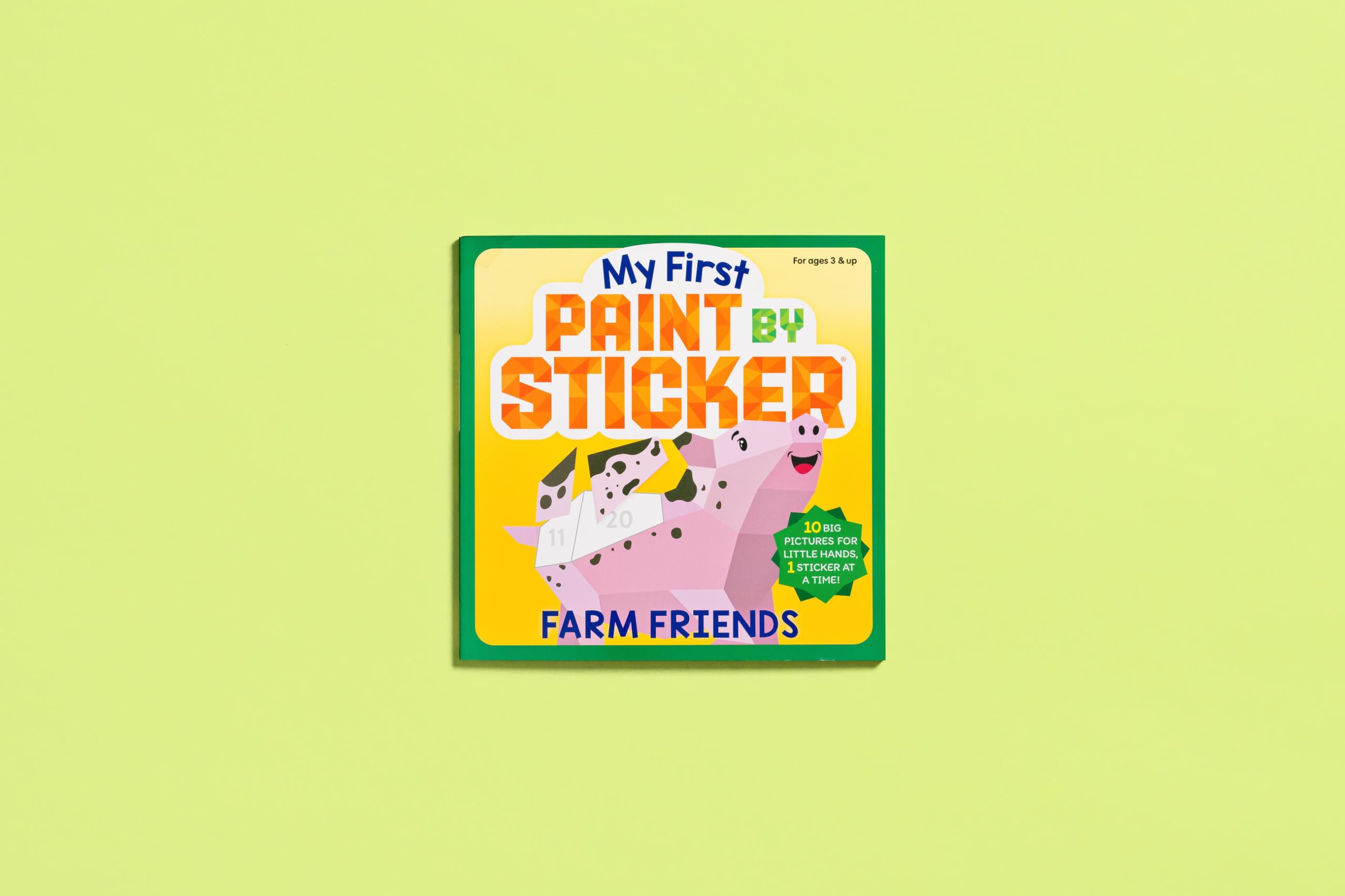 My First Paint by Sticker: Farm Friends
