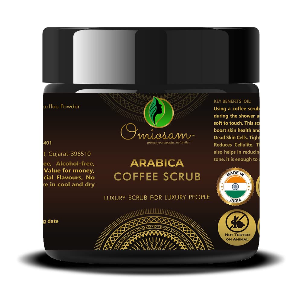 Buy Omiosam Arabica Coffee Scrub 100 Natural A Coffee Face/Body