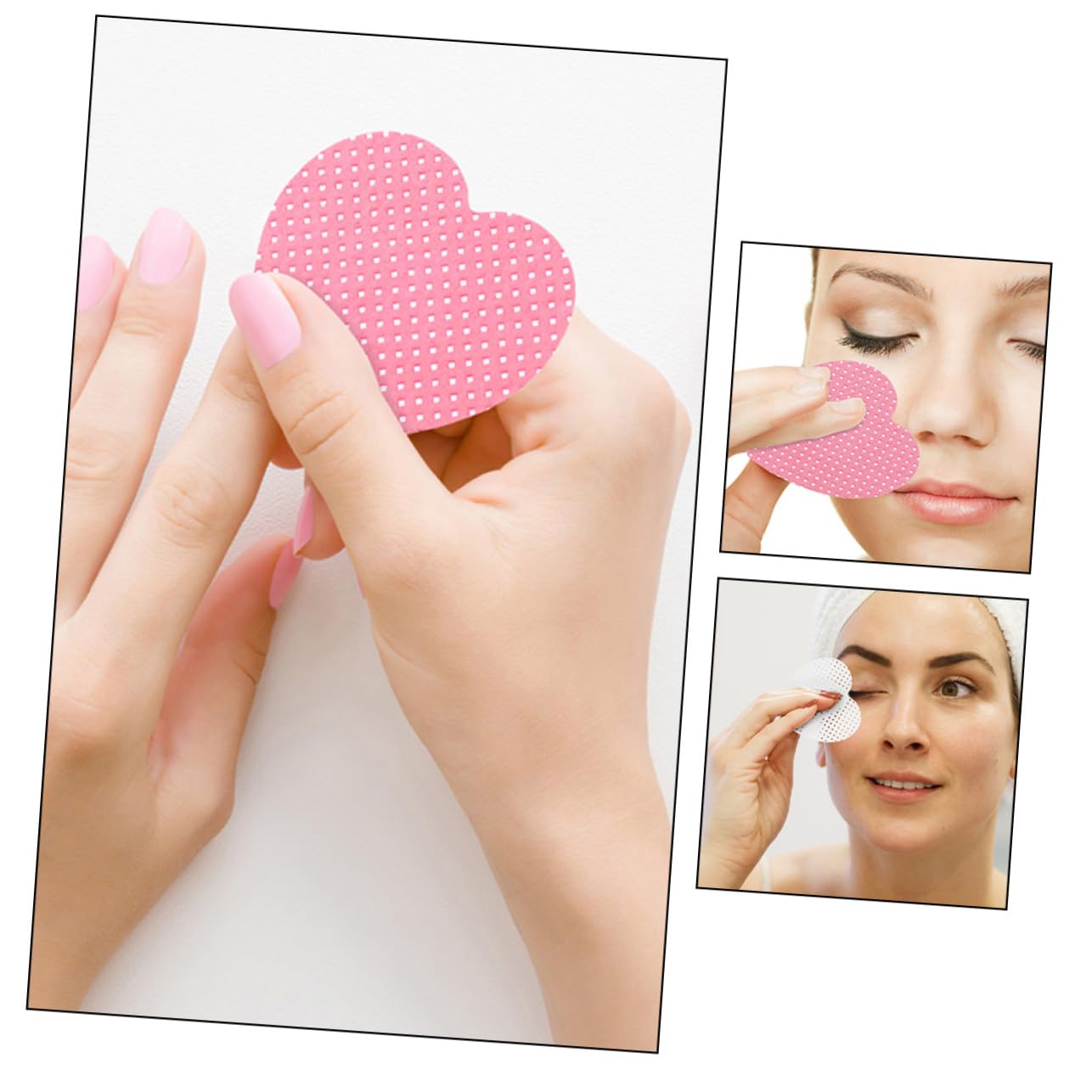 Beavorty 4 Sätze Gel-nagellackentferner Gel Zur Nagelhautentfernung Entfernen Nagellackentferner Pads Easy Putz Lackentferner Tücher Fusselfreie Tücher Für Wimpernverlängerungen 800blatt*4