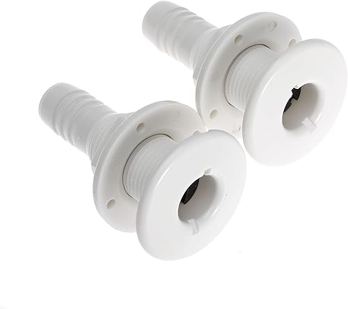 Miniatura 8 de Manguera de bomba de sentina de 34 de pulgada, kit de plomería de sentina de 6 pies, abrazaderas de manguera a través del casco con válvula de