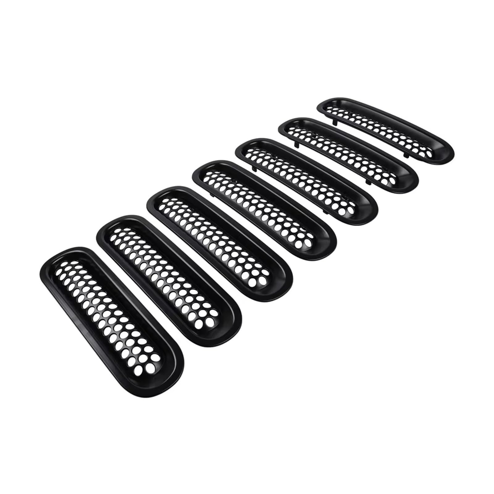 Feux avant Jeep Wrangler JK inserts calandre pour le raid - 5