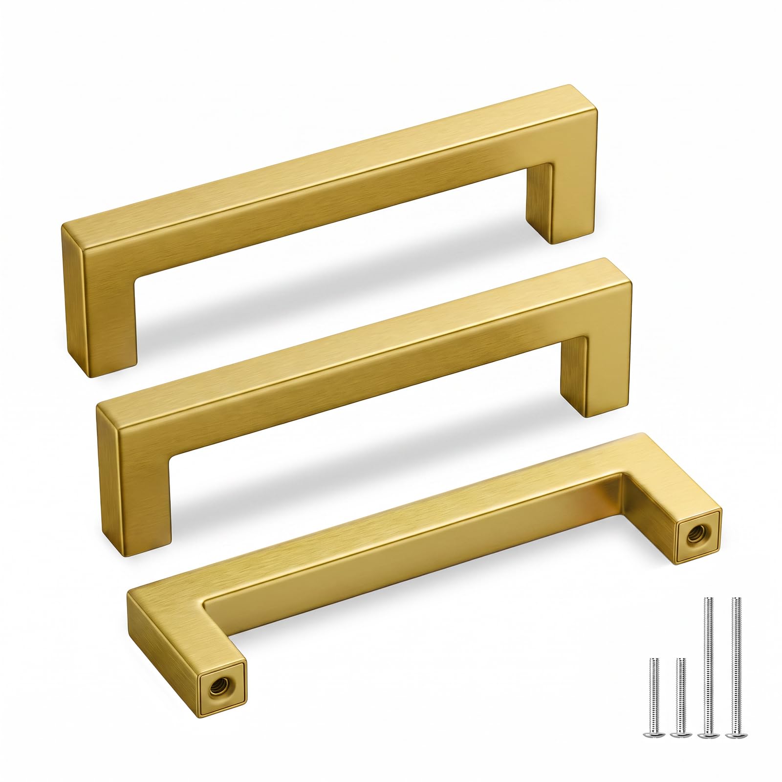 Black Cabinet Handles - Kitchen Drawer Pulls -12 Black Cabinet Handles - Kitchen Drawer Pulls -12