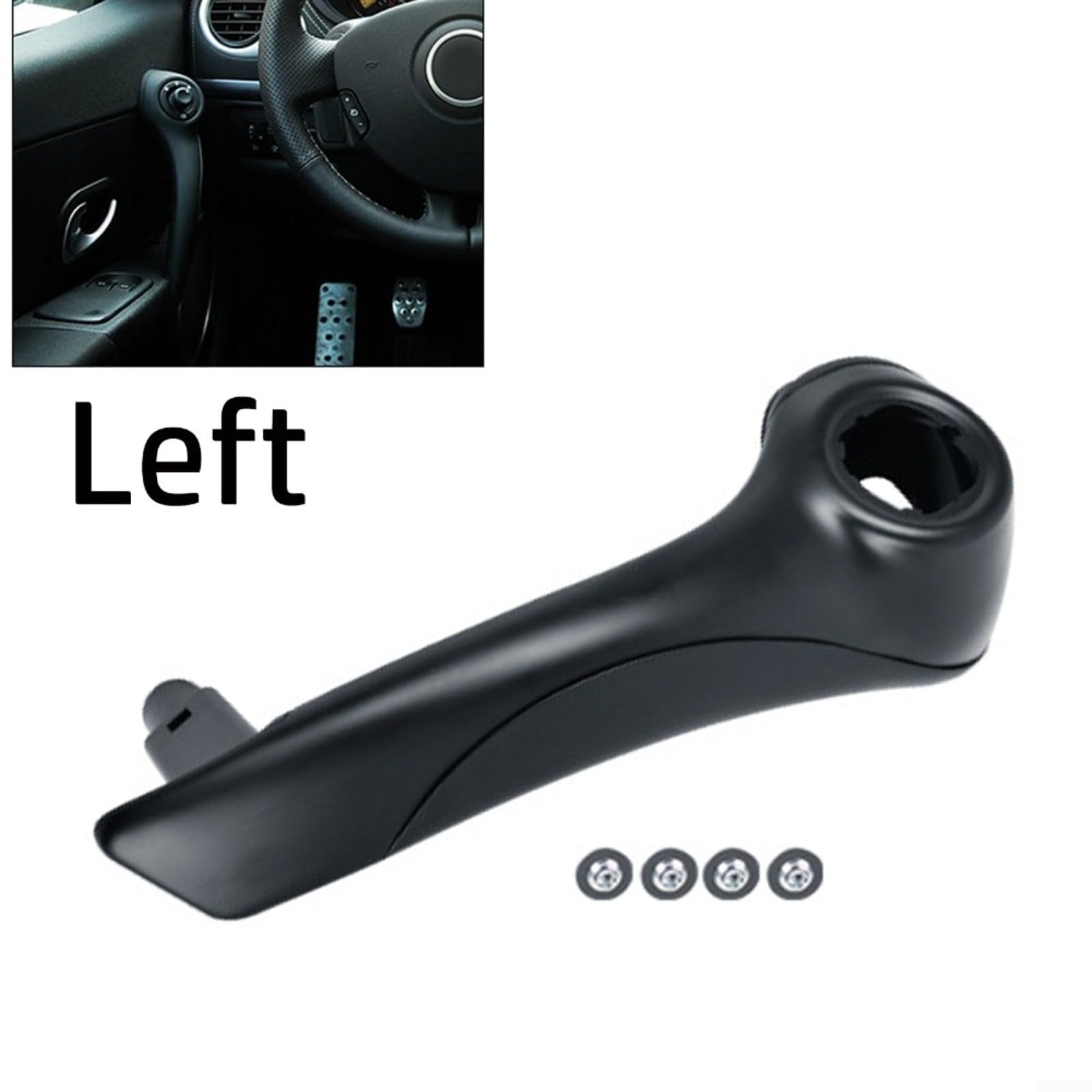 Maniglia di ricambio per portiera interna anteriore sinistra per Renault CLIO 3 2005-2009, 8200316977, 8200405369, 8200815900