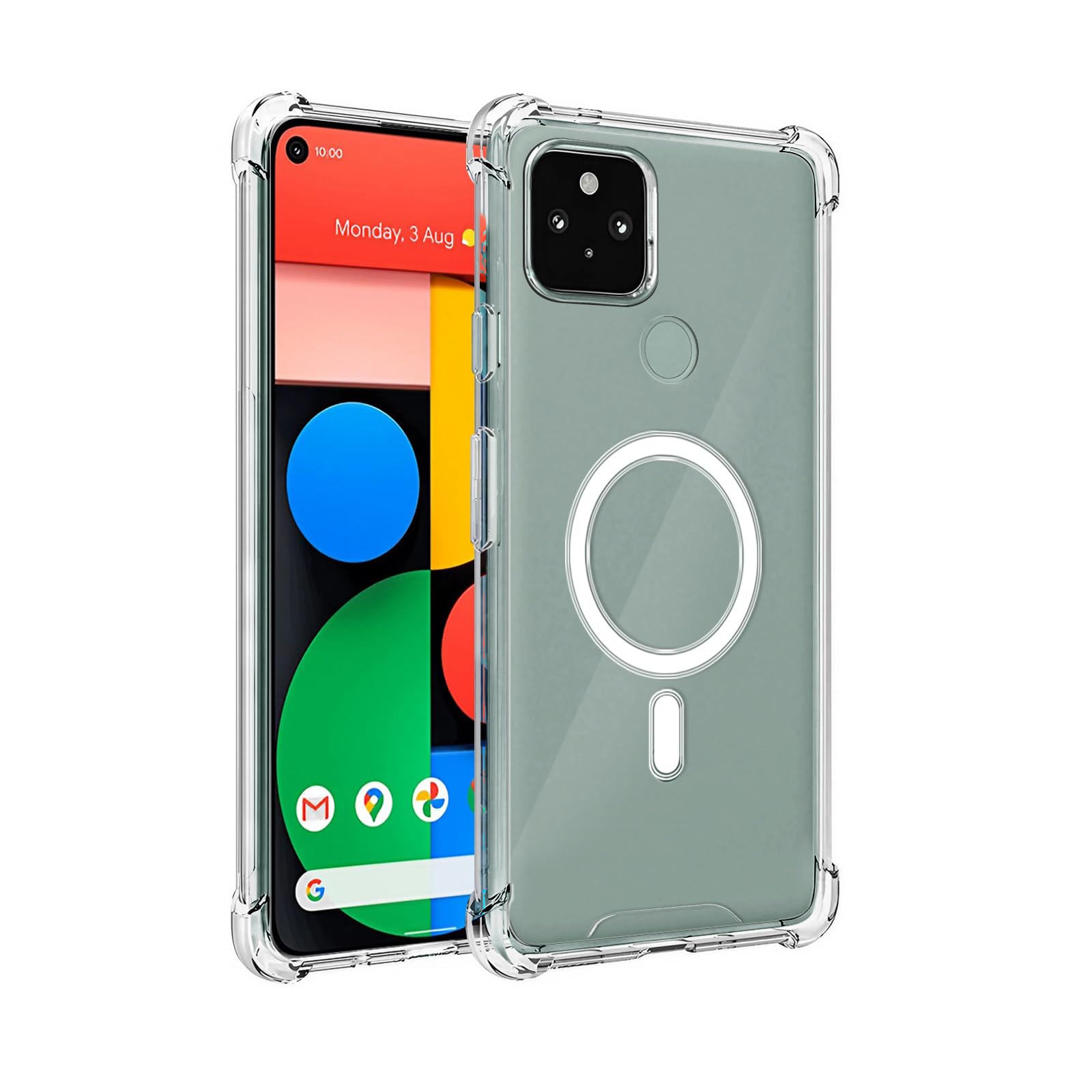 Yerebel Cover per Google Pixel 5, Cover carina per GD1YQ