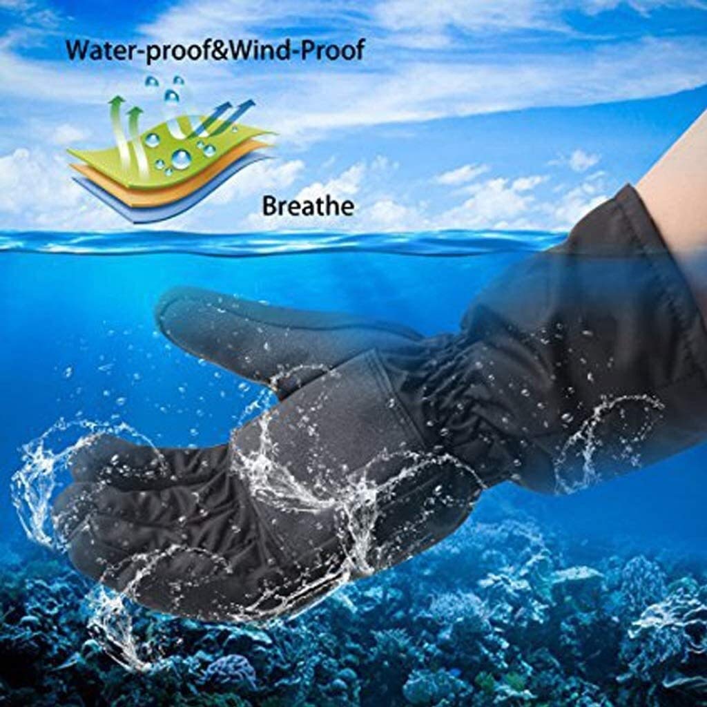 CHEWYNP Guanti riscaldati elettrici Guanti riscaldanti Scaldamani Elettrico Ricaricabile, Controllo Intelligente della Temperatura Guanti riscaldati elettrici Touch Screen Impermeabili