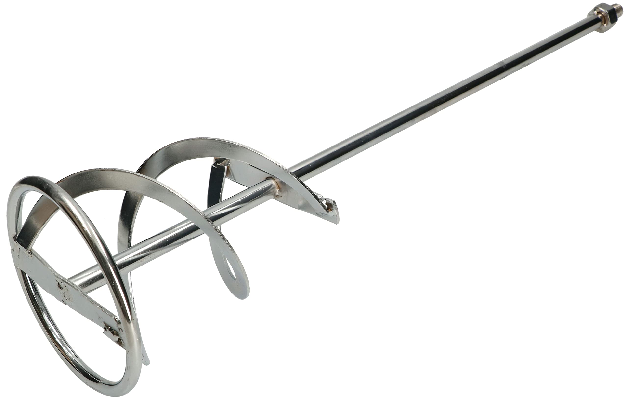 KOTARBAU® Mörtelrührer Spiralmischer 140 mm M14 Gewinde für Zement Putz Gips Farben Rührkorb Wendelrührer Rondenrührer Farbrührer Rührquirl Gipsrührer