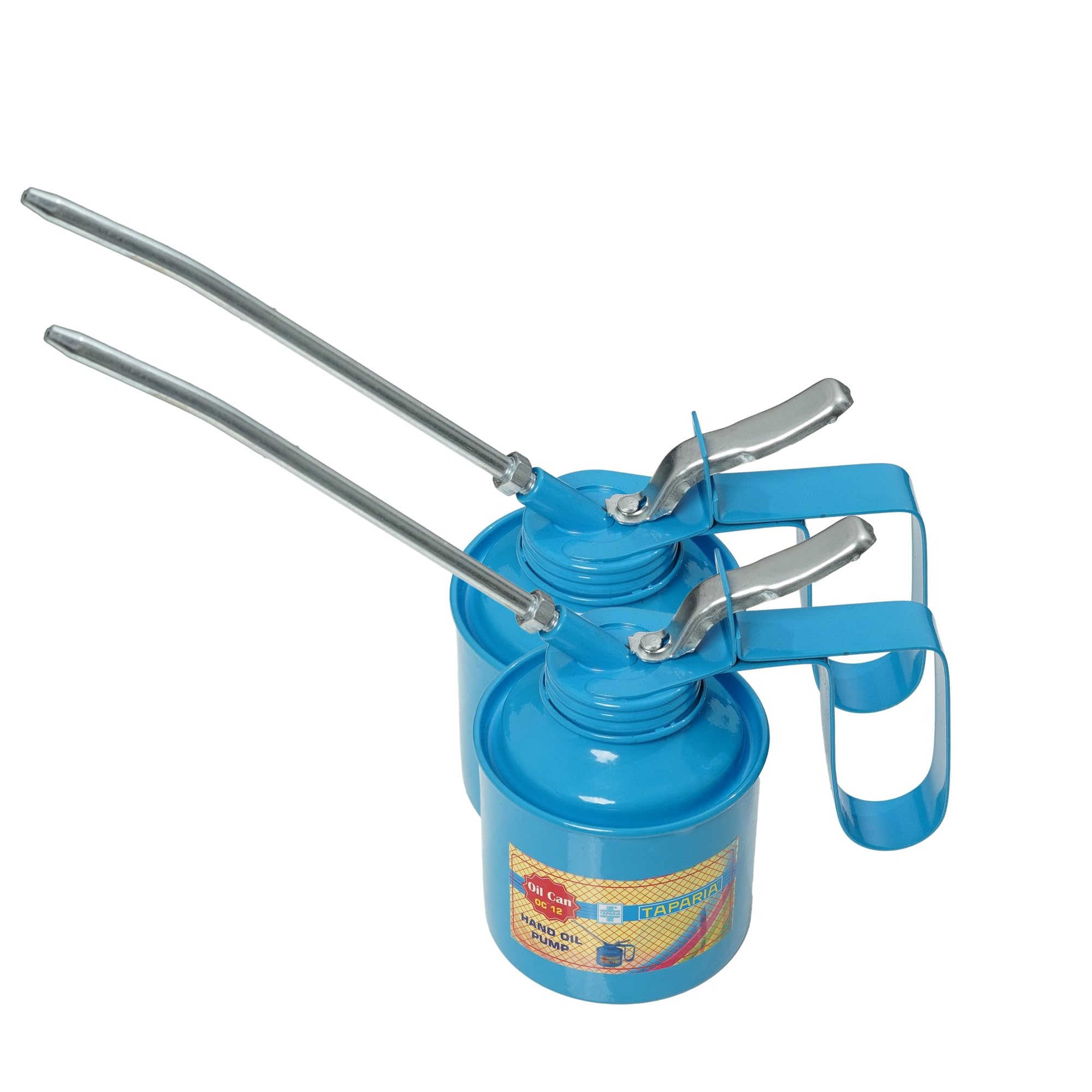 Taparia Metal Oil Can Wesco Type (Capacity-1/2 pint / 250 cc, Spout Length-mm, Pack of 2)-Steel Ball Pump, Detachable Spout-Oiler for Bike Chain, Vehicle, Workshop & Automotive Use-image-8