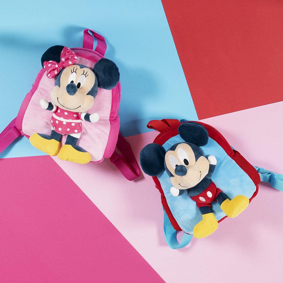 MINNIE MOUSE Cerdá Mochila guarderia con peluche, Talla única