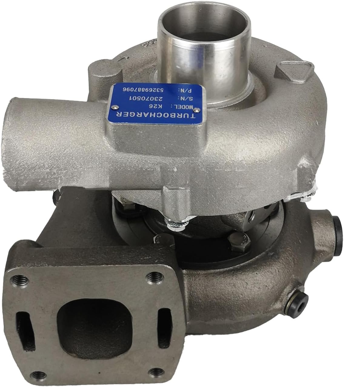 Turbo K26 Turbocharger 53269887096 53269707096 for Steyr Ship with M16 Engine 1991-03