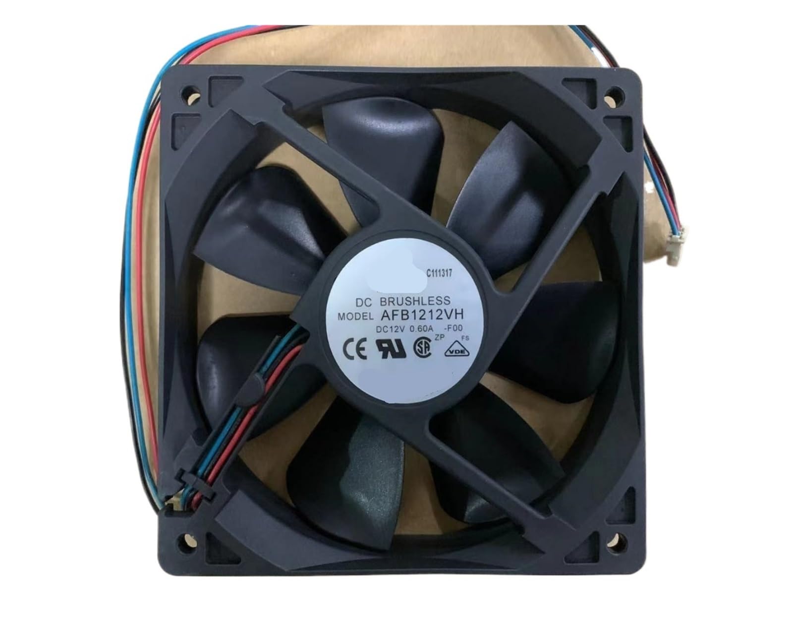 Ventilateur 12V AFB1212VH à double rotor 120mm pour flux d'air puissant