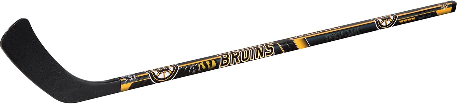 Franklin Sports NHL Boston Bruins Team 48-Inch Vinyl Hockey Stick, Right, Junior, Black : Sports & Outdoors