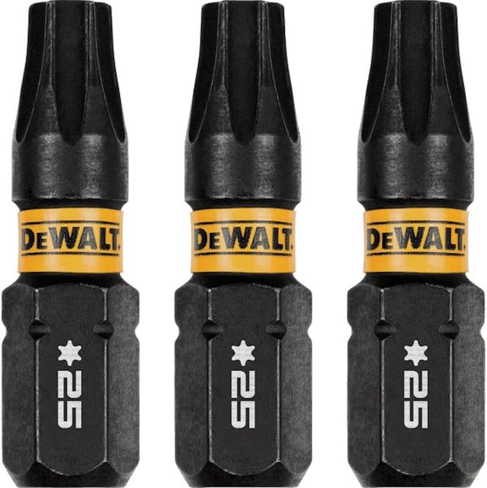 1IN TORX T25 IMPACT READY 3PK