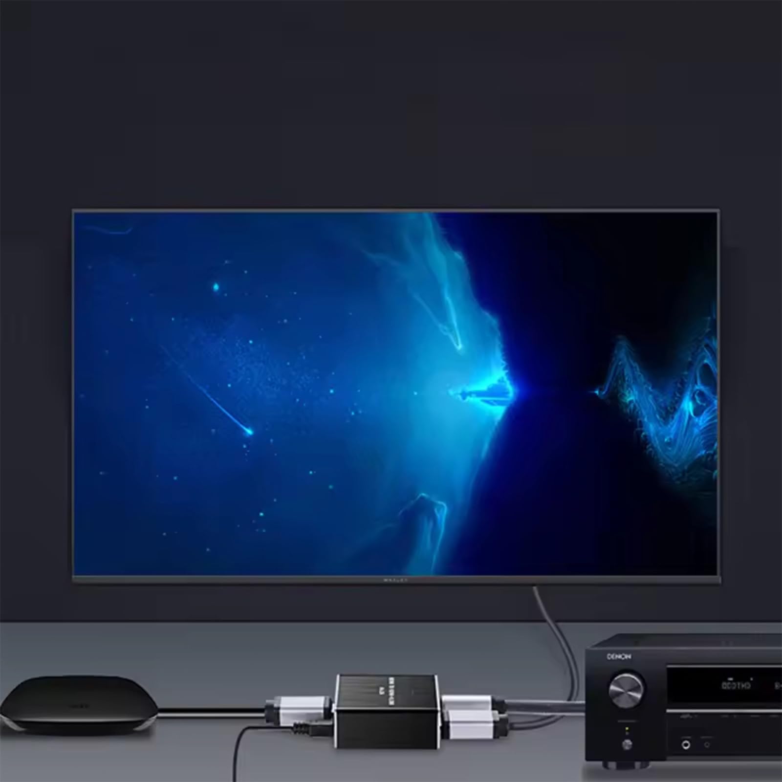 Konwerter HDMI Audio Extractor, konwerter audio, 4Kx2K, Optical Toslink SDPIF, gniazdo audio 3,5 mm, adapter rozdzielacza optycznego Hdmi, do PS5 i innych urządzeń