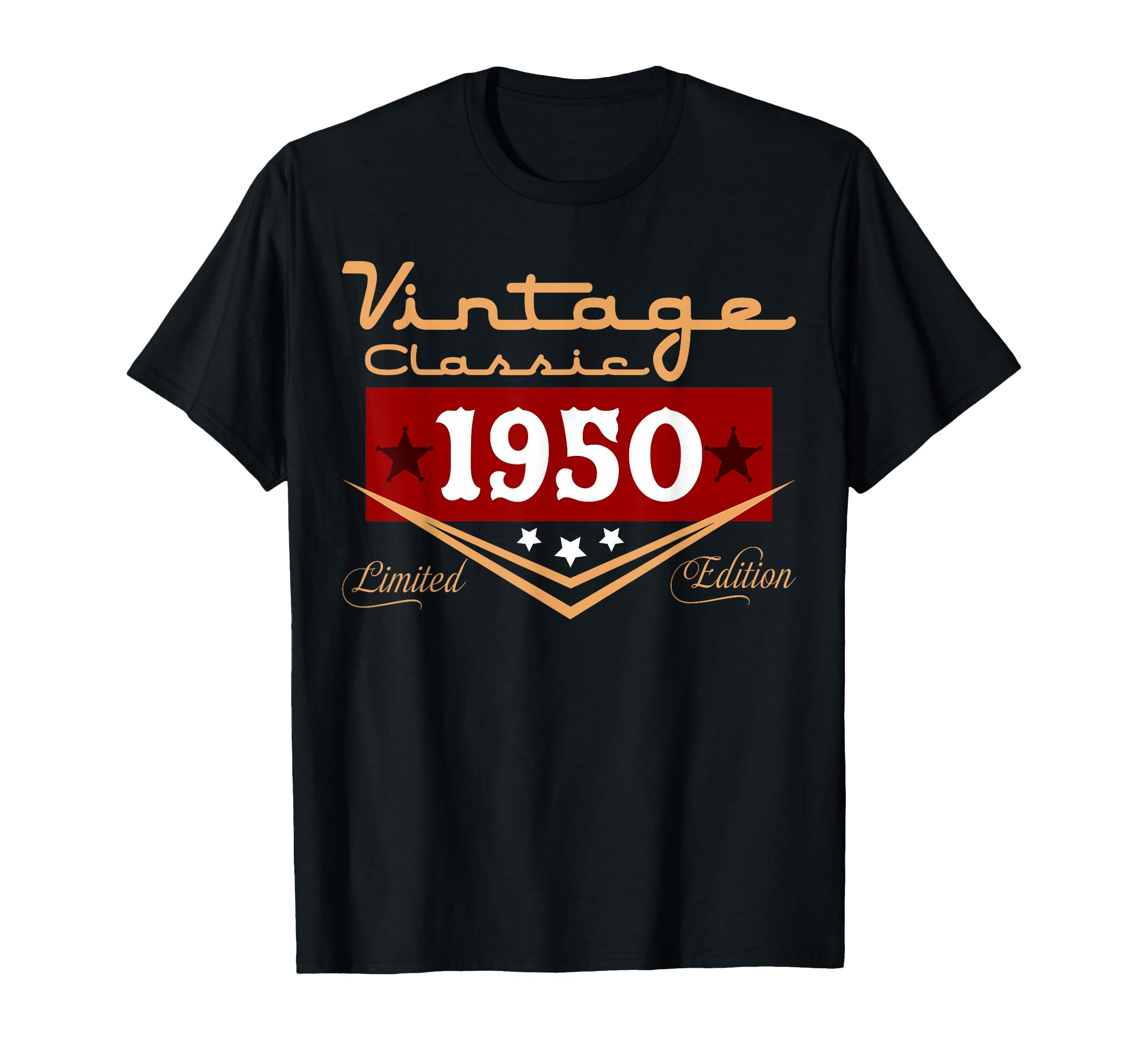Vintage 76th Birthday Decorations Vintage 1950 76 Years Old T-Shirt