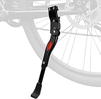 Taefuwr Universal Adjustable Rear Kickstand for Adult & Kids Bikes - Aluminum Alloy Bike Stand for Stable Parking