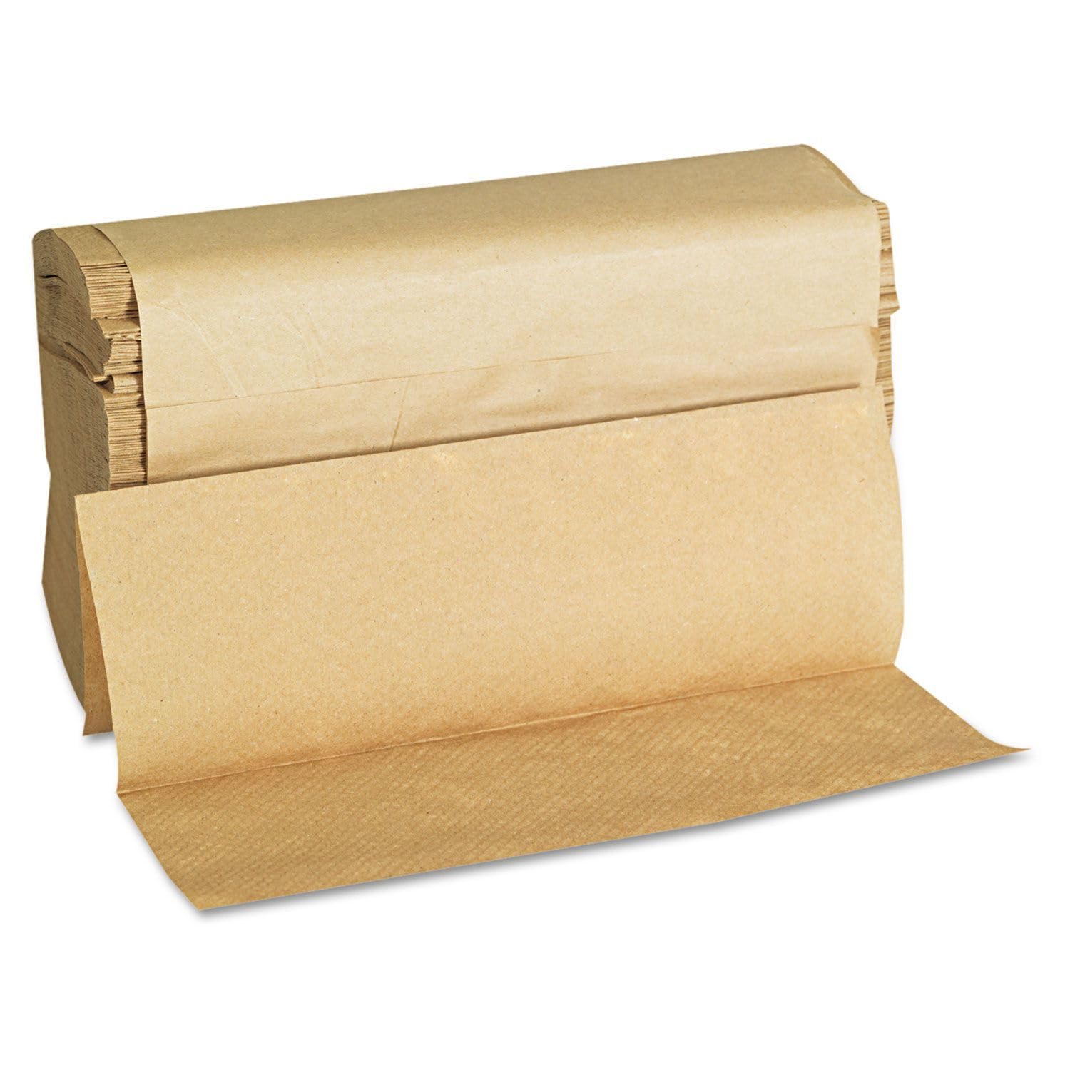 GEN 1508 Składane ręczniki papierowe, wieloskładane, 25 x 9 9/20, naturalne, 250 ręczników w opakowaniu (opakowanie 16 sztuk)