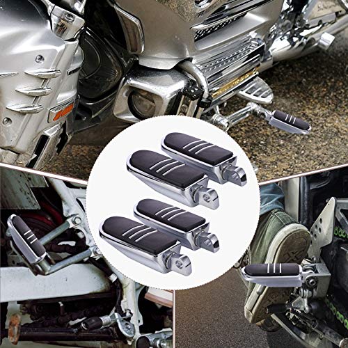 BESPORTBLE Motocicleta Pé Estacas Universal Frame Do Metal Da Motocicleta Moto Pé Pegs Pedais Repous