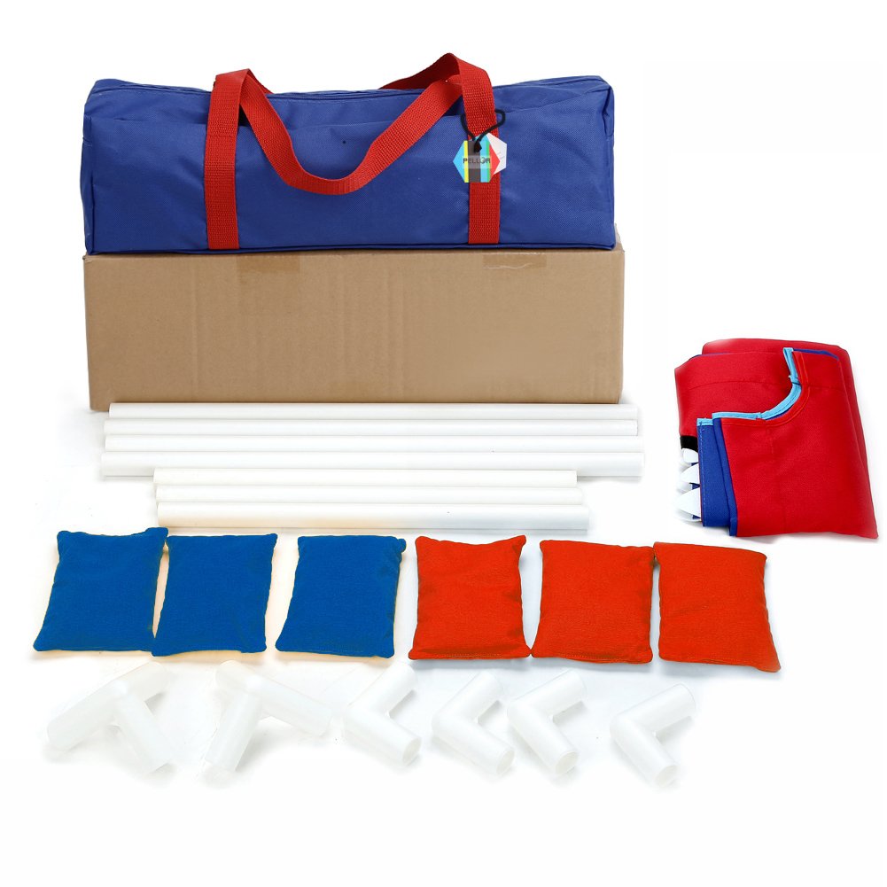 Pellor Children Sports Sandbags Kids Cornhole Boards Throwing Game