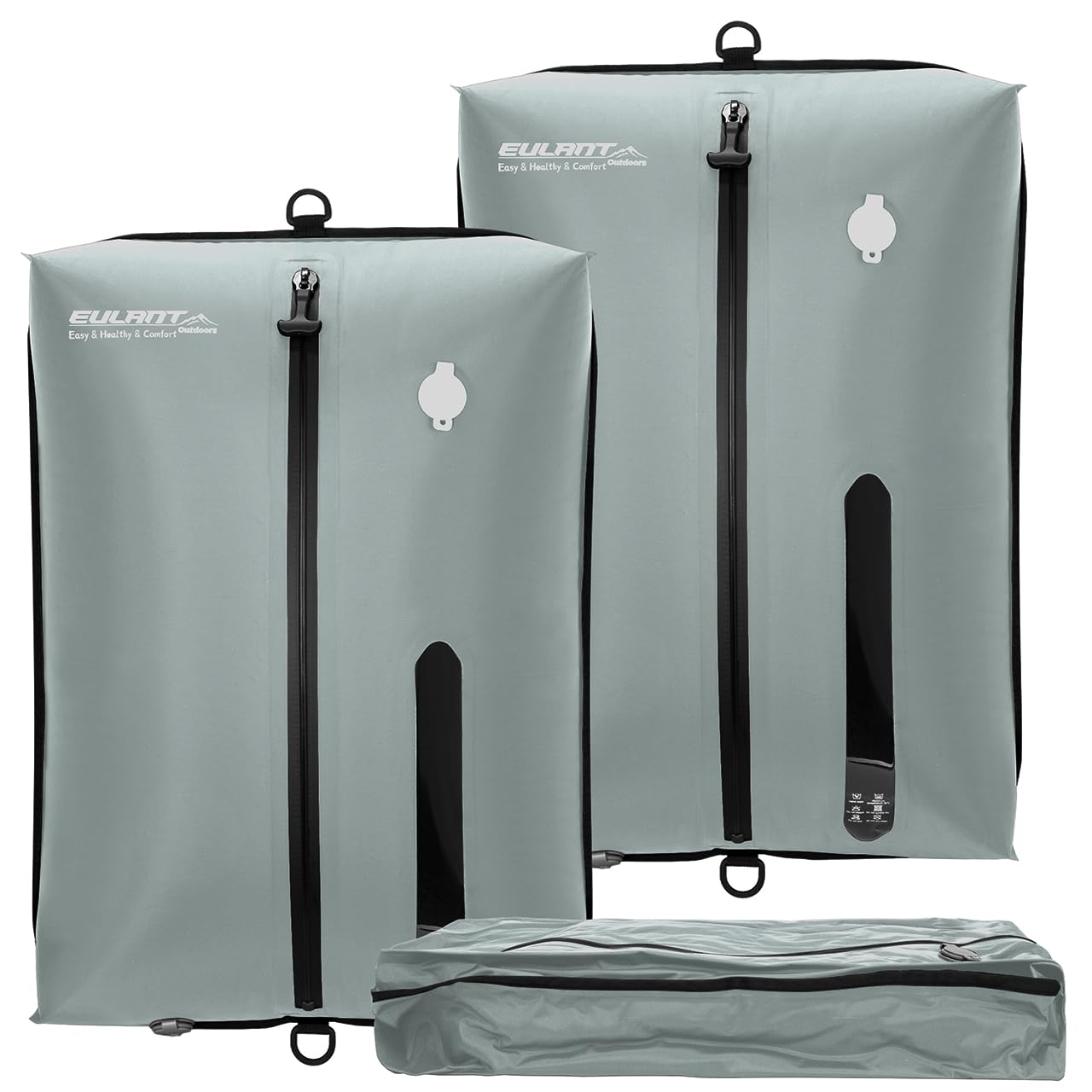 Reusable Vacuum Bags for Travel,Professional Waterproof IPX8 Vacuum Compression Bag for Suitcases Backpack,Space Saver Bags Packing Organizers for