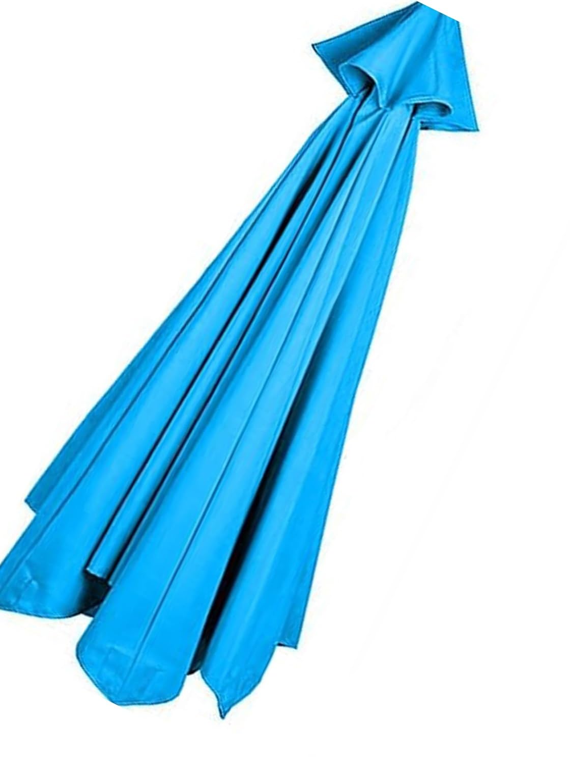 Toile de Rechange pour Parasol 200/230/250/270/300/350 cm À 6/8 Baleines Polyester Auvent de Remplacement pour Parasol de Cour Jardin Plage