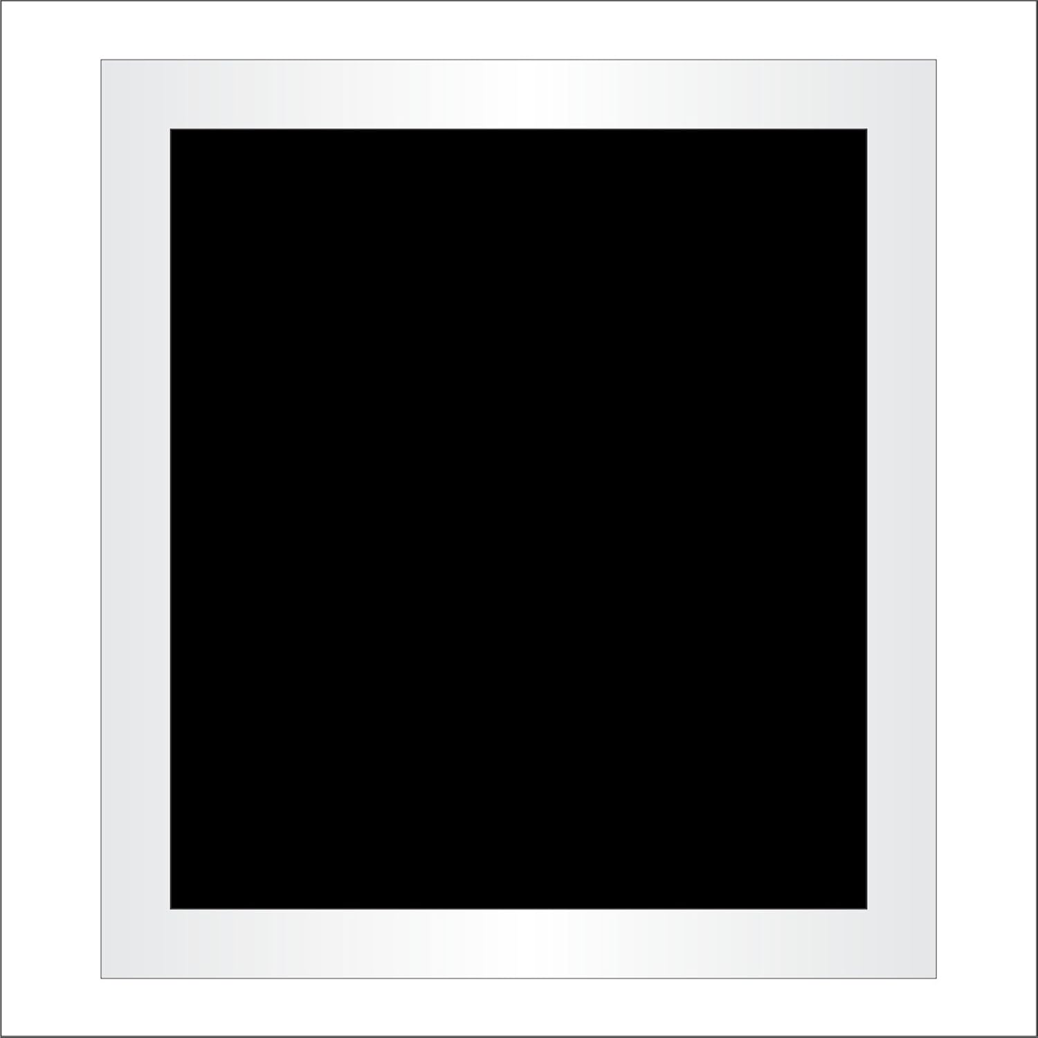Pavement Stencils - 56 inch Box - Handicap Stencil Background Box - (fits 48" Handicap) - 56" x 50" x 1/8" (128 mil) - Pro-Grade