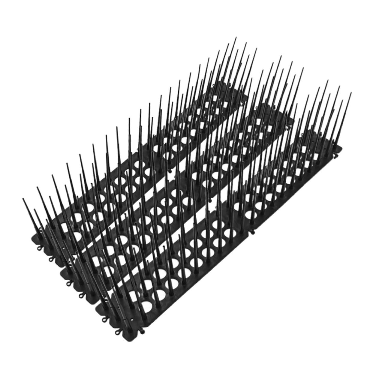 WOONEKY 9stücke Vogelabwehr-Spikes Kunststoff Effektiver Schutz Für Garten Und Zäune Gegen Tauben Katzen Raben Und Andere Tiere Einfache Installation Hohe Wirksamkeit Design
