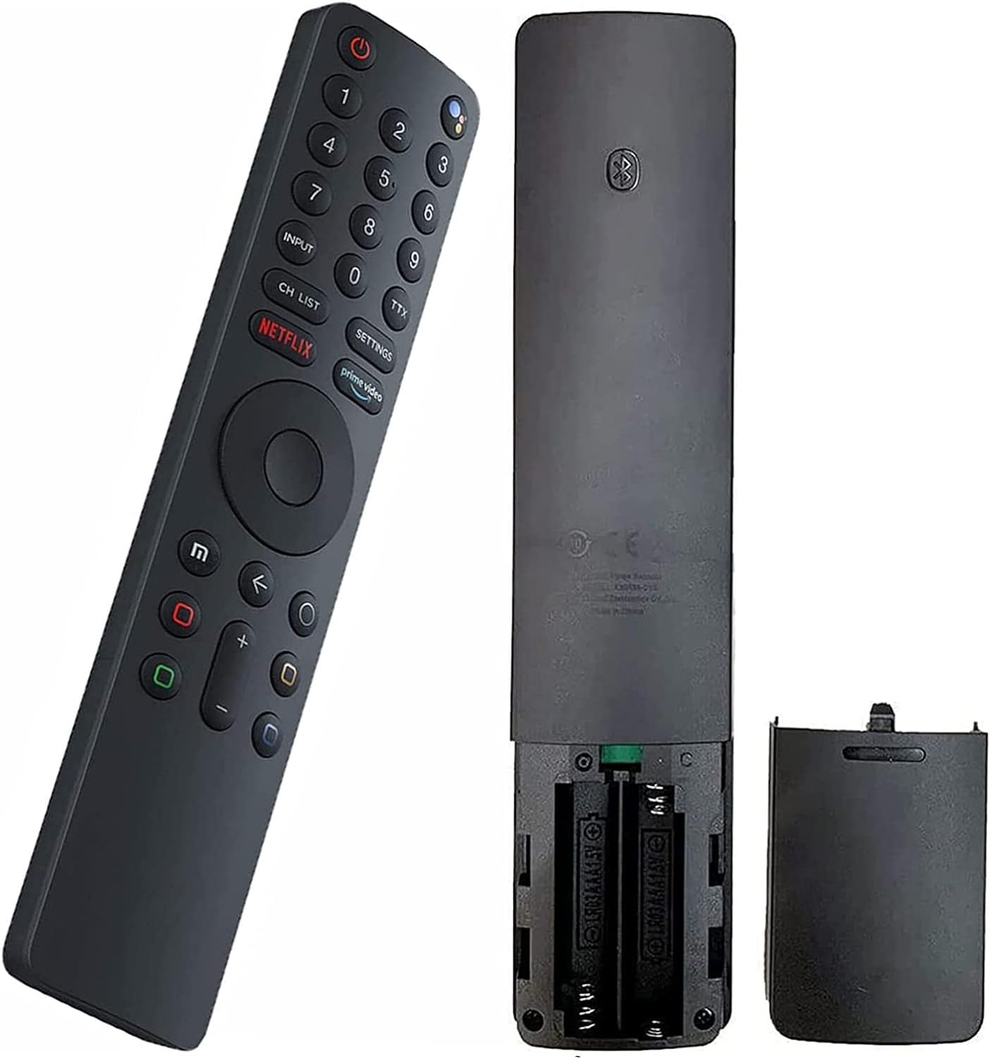 Telecomando Sostitutivo Con Voce Bluetooth Per Xiaomi Mi TV (Serie P1 E Q1). Compatibile Con Assistente Vocale Google E Modello XMRM-19.