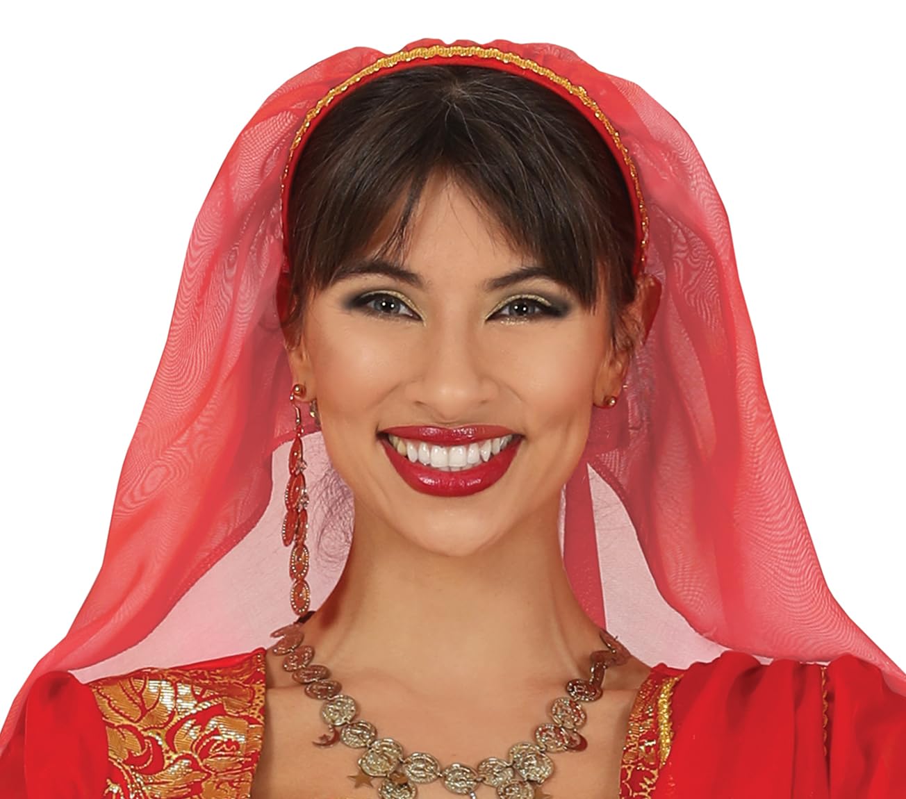 FIESTAS GUIRCA Kostium Indian Amerykanów dla dorosłych kobiet