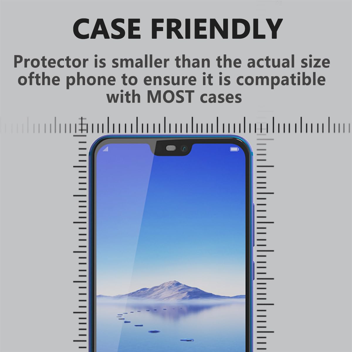 Yiunssy Vetro Temperato Privacy Per Huawei P20 Lite – Antispy 38° – Durezza 9H – Pellicola Protettiva - 6
