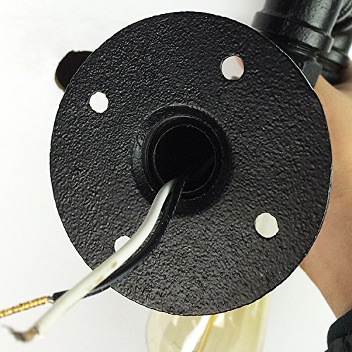 Rétro Applique Murale en Tuyau d'Eau Industriel E27 avec American Style Créative Vent Décorations D'éclairage