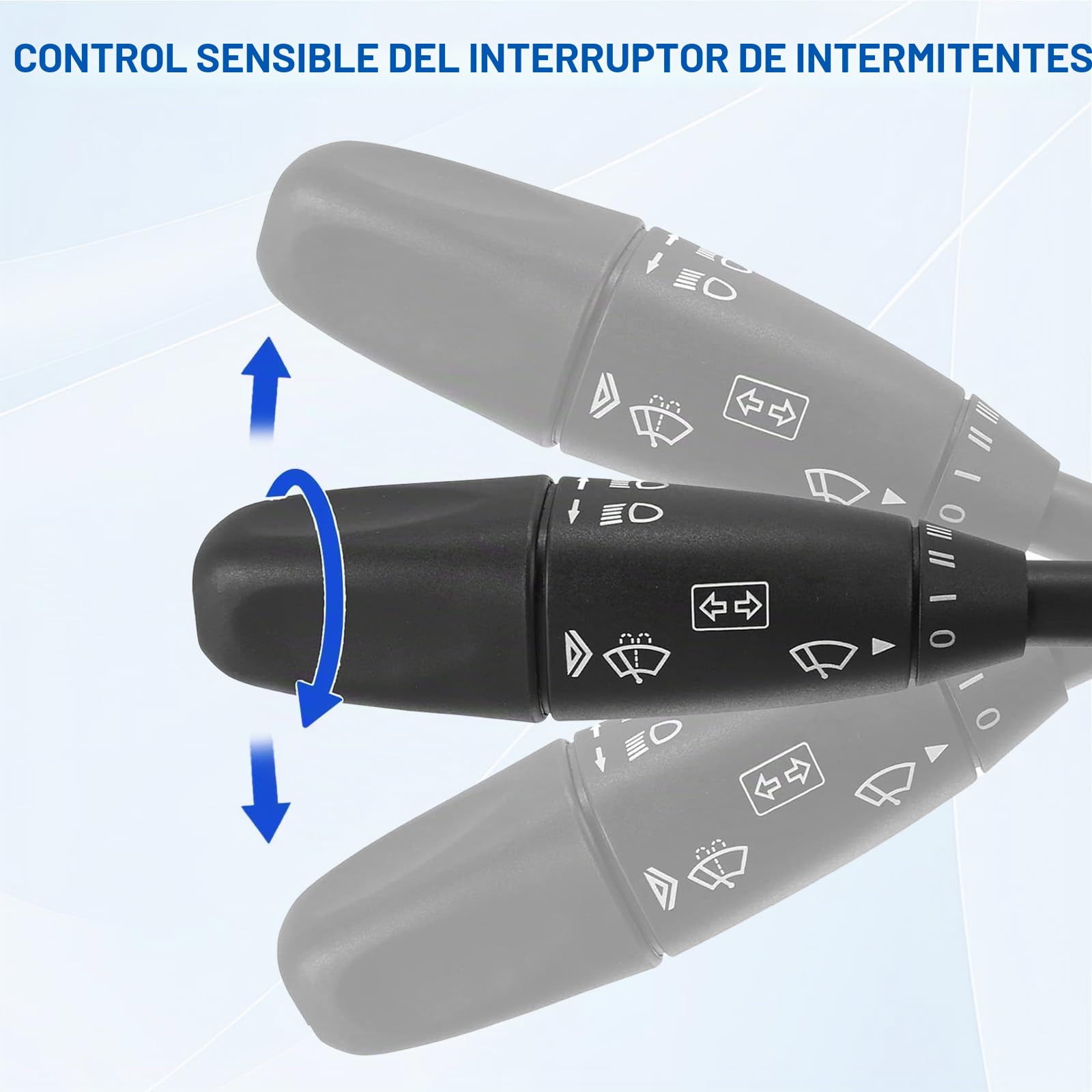 0005452310 Interruptor de dirección intermitente compatible con Mercedes Benz Clase C W203 S203 CL203 CLK C209 A209 2000 – 2010, repuesto para A0005452310 251739 107160