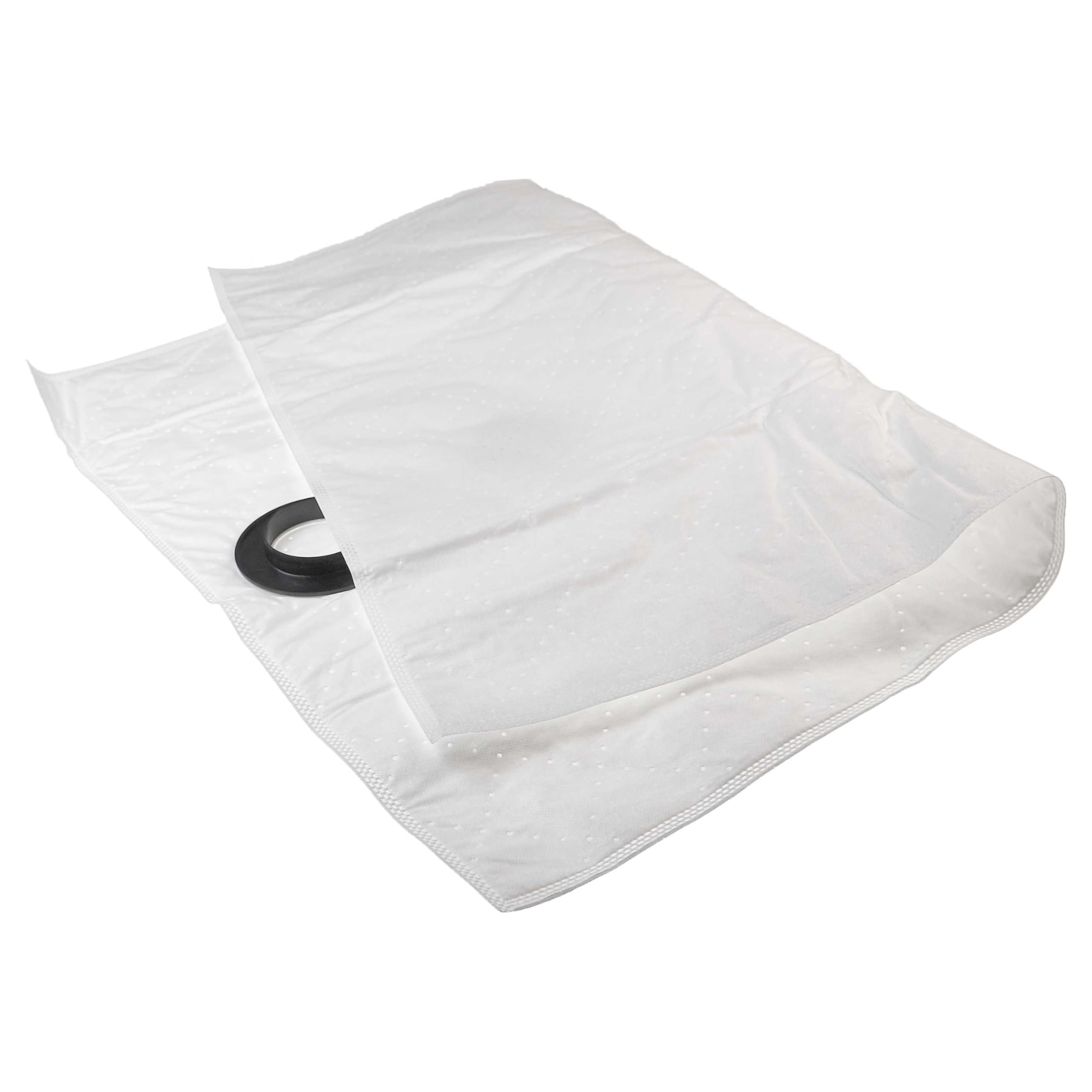 vhbw 10x Staubbeutel kompatibel mit Nilfisk Alto Attix 761-2M XC, Attix 791-21 EC, Attix 9 Staubsauger - 88,2cm x 62cm Weiß
