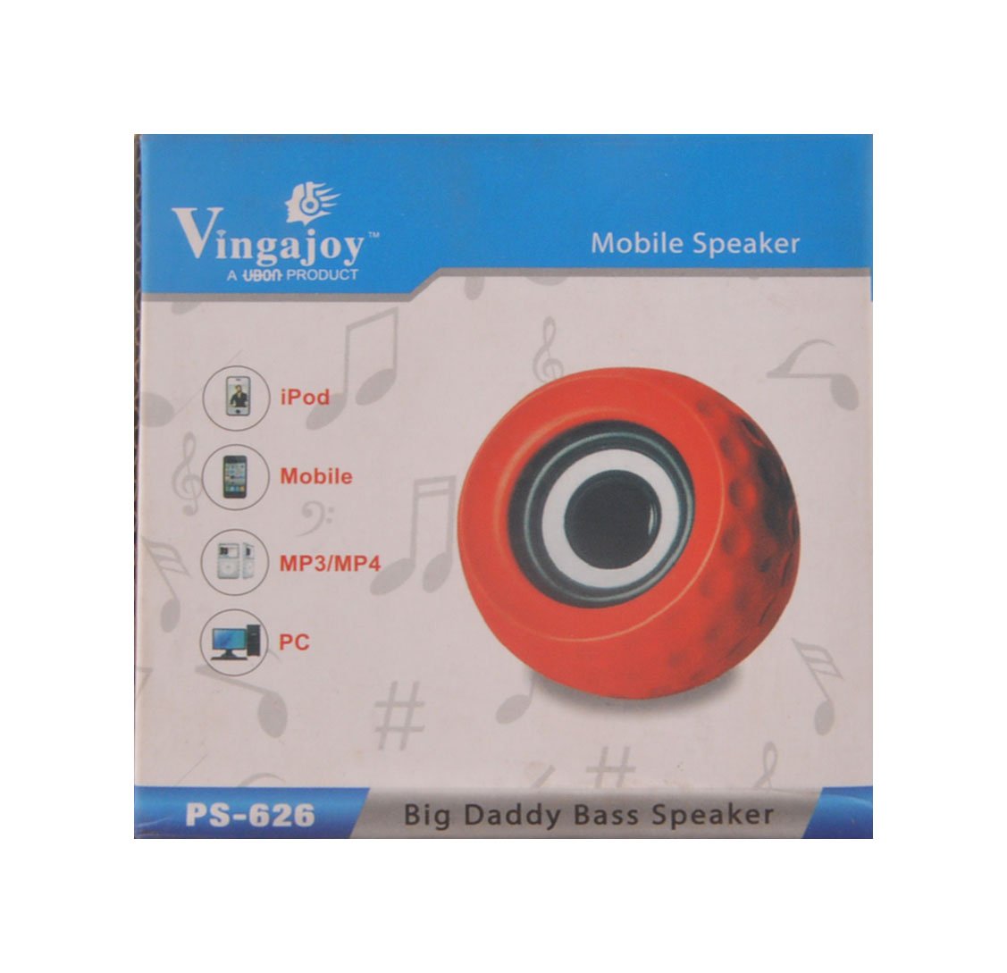 Vingajoy PS-626 Speaker (White 