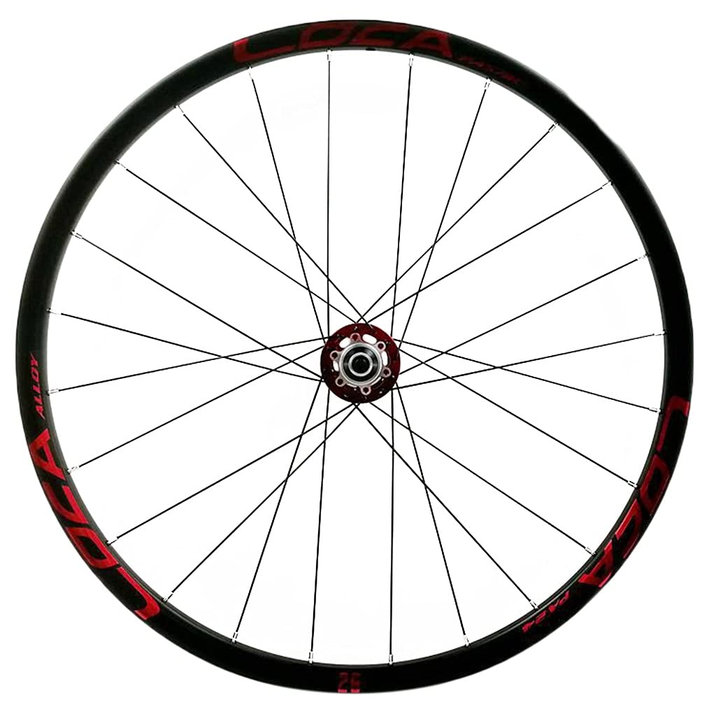 ZFF Bicicletta da Montagna Ruote 26/27.5/29 Pollici Freni A Disco Doppio Muro Cerchio MTB Ruote di Montagna Rilascio Rapido per 7/8/9/10/11/12 velocità Cassetta Ruota Libera