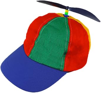 NOVELTY GIANT Propeller Brightly Colored Baseball Hat