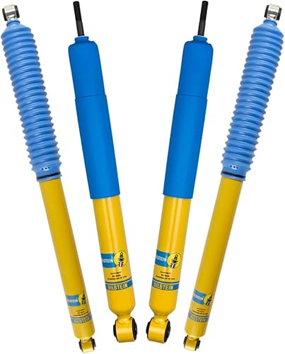 Miniatura 1 de Bilstein 4600 Series - Juego de amortiguadores delanteros y traseros para F250 F350 Super Duty 2017 2024  Incluye calcomanía TrendsAuto  24-274937