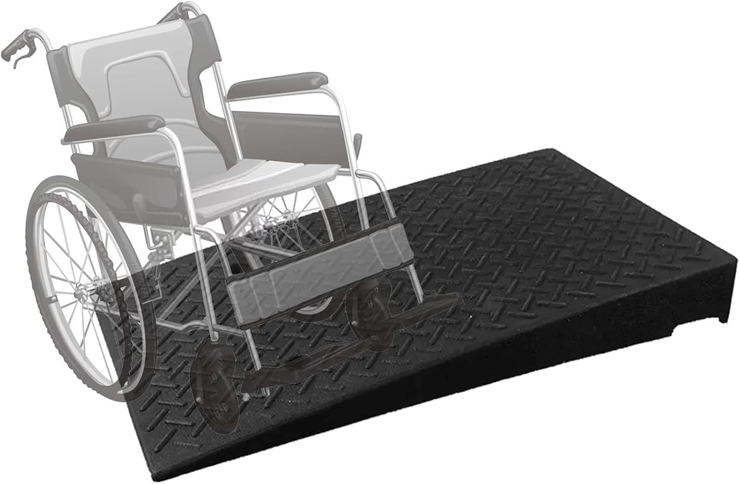 Amazon.com: GUENZO Threshold Ramp, Wheelchair Ramp for Driveway Curb ...