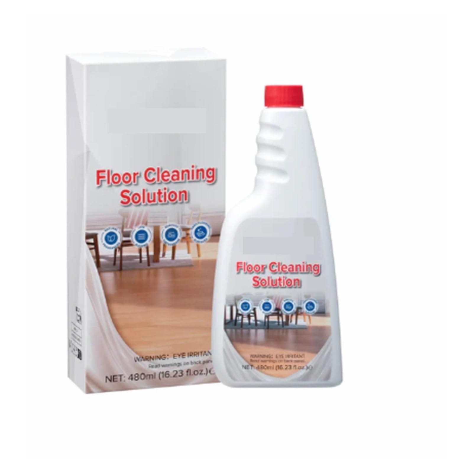 Compatible for Roborock, Liquide De Nettoyage De Sol 480 Ml
