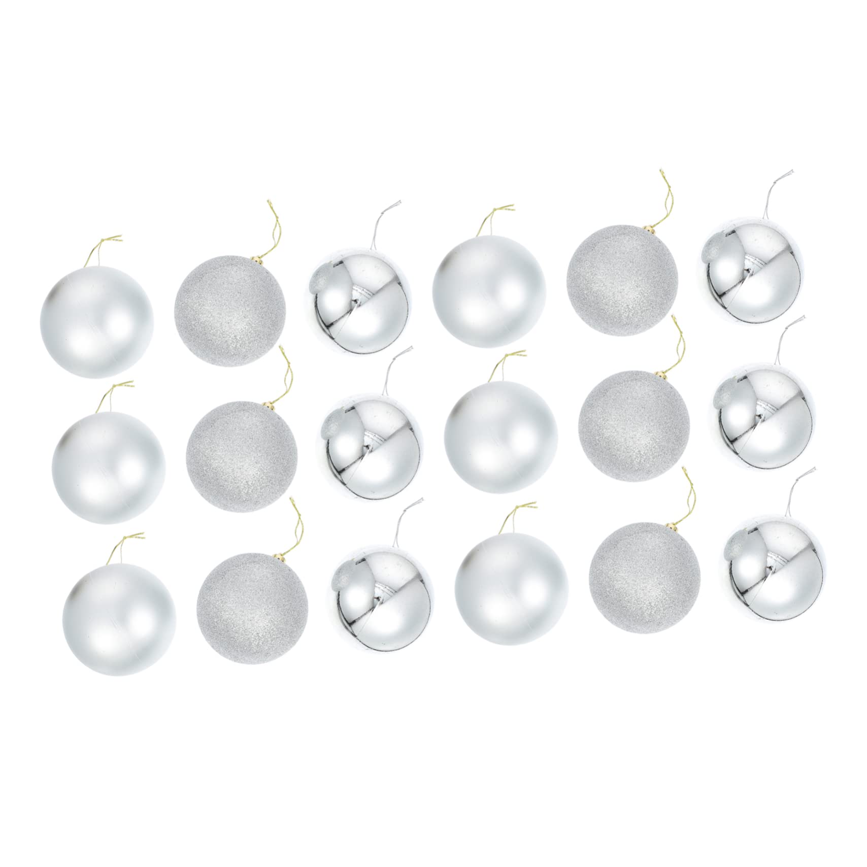 24stücke Weihnachtskugelanhänger Hängende Bälle Party Dekoration Kleine Weihnachtskugeln Als Schmuck Für Hängekugeln Und Festival-Dekoration