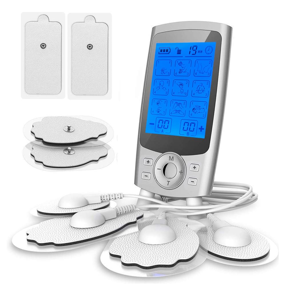 TENS Electroestimulador Muscular, Masajeador Electrico con 36 Modos