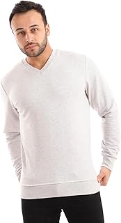 KADY Mens V Neck Long Sleeves Sweatshirt V Neck Long Sleeves Sweatshirt (pack of 1)