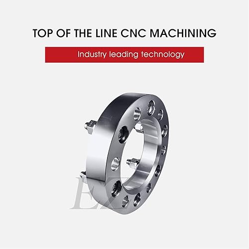 Miniatura 4 de EZAccessory 4 adaptadores de rueda de 6 x 120 a 6 x 5.5 pulgadas de grosor de 1.5 pulgadas