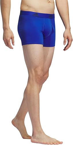 Miniatura 4 de adidas Ropa interior de algodón elástico para hombre (paquete de 3) diseñada para comodidad activa y uso durante todo el día