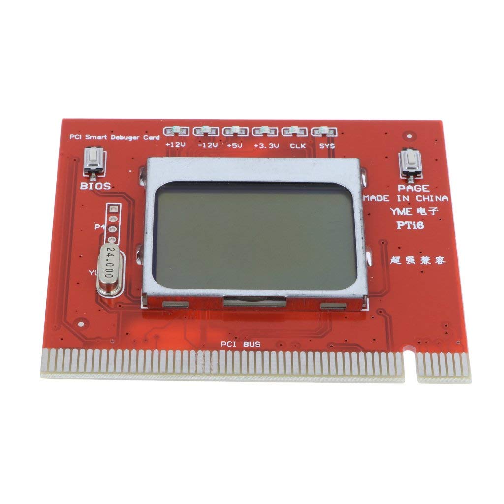 Ubervia Motherboards - KTM Healthcare LCD Display Screen PCI Smart Motherboard Diagnostic Debug Post Card for PC-image-36