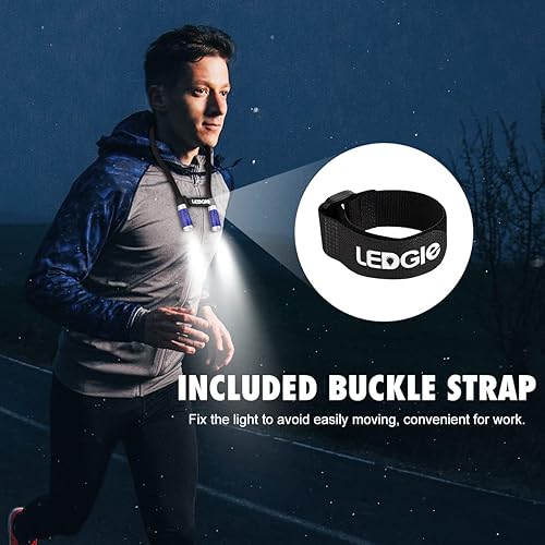 Miniatura 5 de Ledgle Luz LED para libros recargable 5luces LED con clip de enganche para lectura luz para viajes iluminación de tareas 375 lux 2niveles de brillo